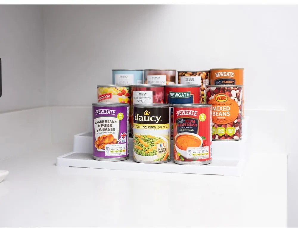 Organizator din plastic gri pentru condimente - Addis