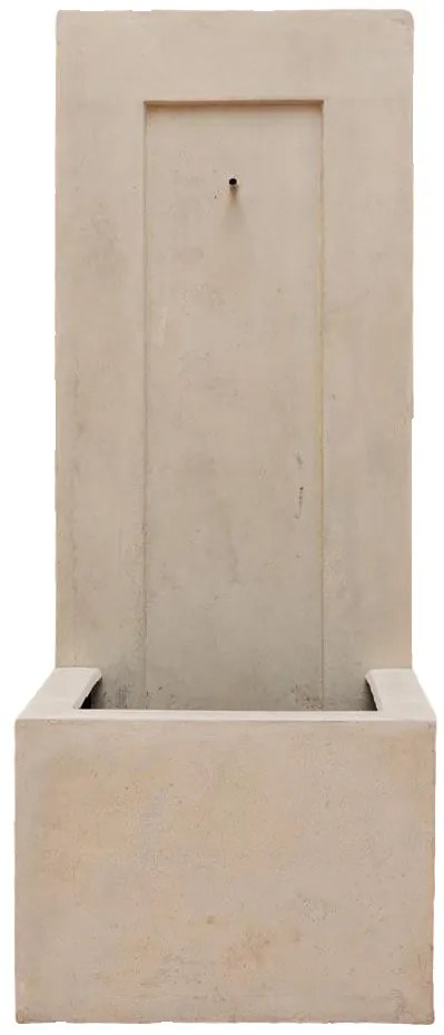 Fantana decorativa de gradina, din piatra si rasina, Minimalist
