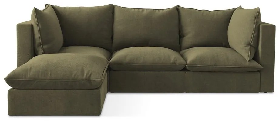 Colțar kaki (cu colț pe partea stângă/cu șezlong) Manao – Makamii