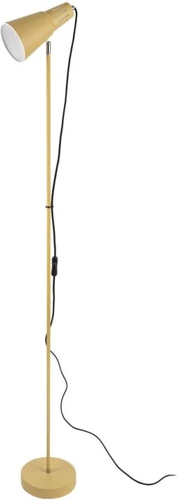 Lampadar Leitmotiv Mini Cone, înălțime 147,5 cm, galben muștar