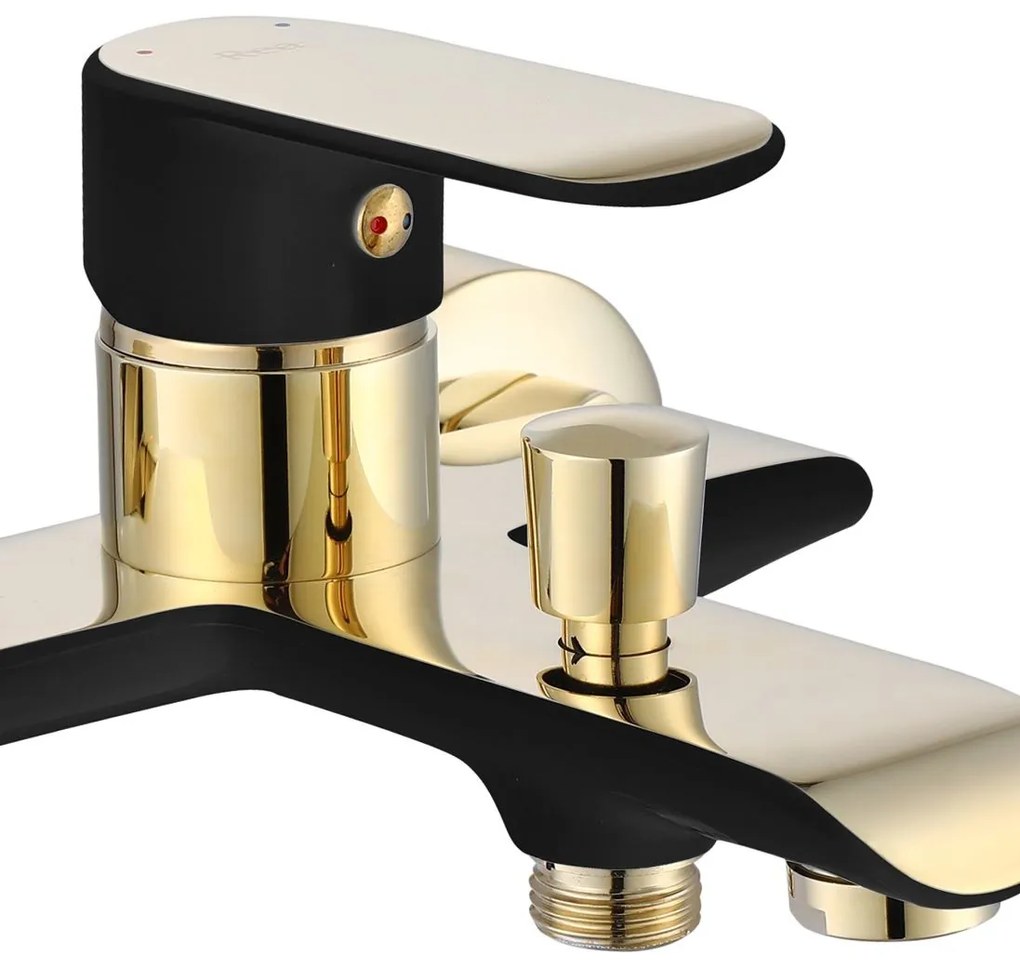 Baterie pentru cadă REA BLOOM Black Gold