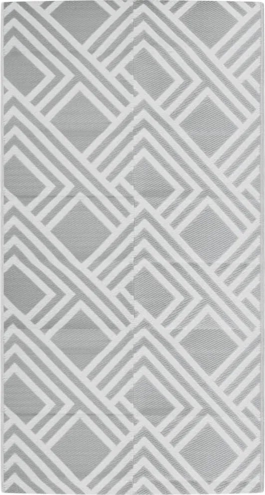 vidaXL Covor de exterior, ARAKIL gri, 80x150 cm, PP