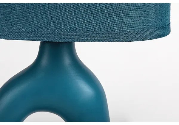 Rabalux SYLIRA 74072 - Lampă de birou, 1xE14/40W/230V, albastru