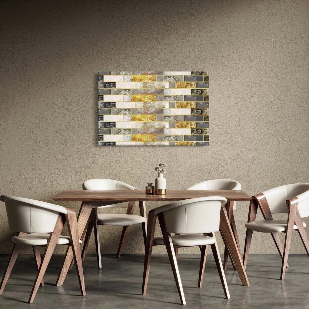 Tablou - Decor cu texturi (90x60 cm)