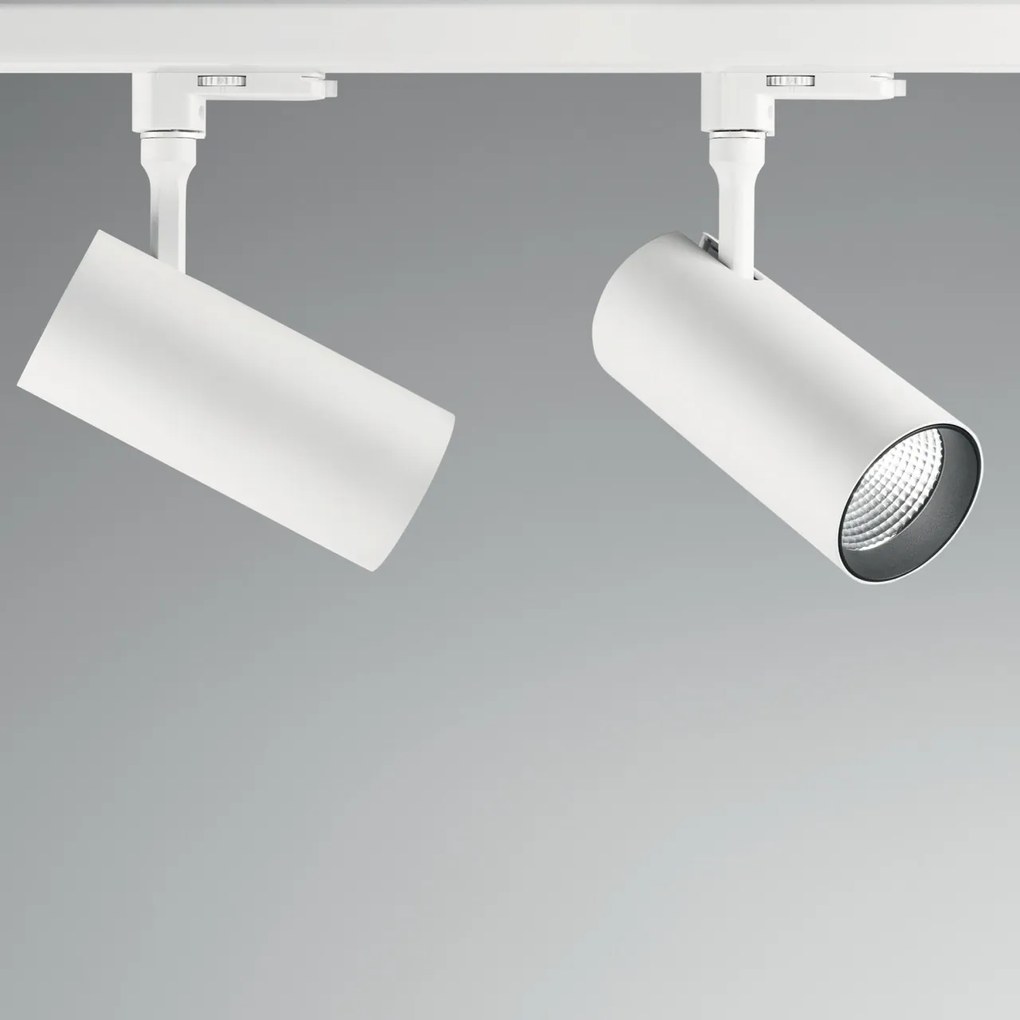 Spot LED pe sina directionabil SMILE mini 15W 4000K CRI80 36° alb 189796
