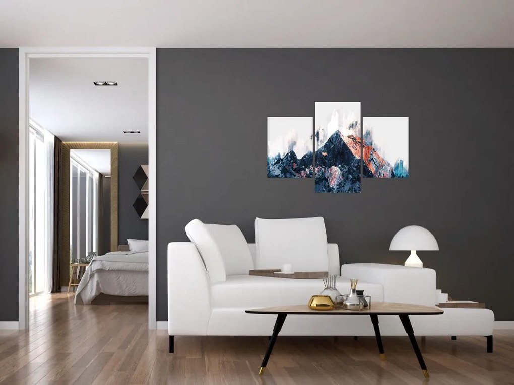 Tablou - Pădure, abstrecție (90x60 cm)