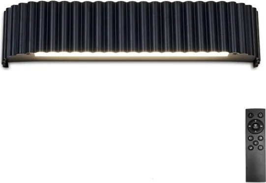 BRILAGI - LED reglabilă aplică de perete FALCON MODERN LED/14W/230V 40 cm neagră + telecomandă