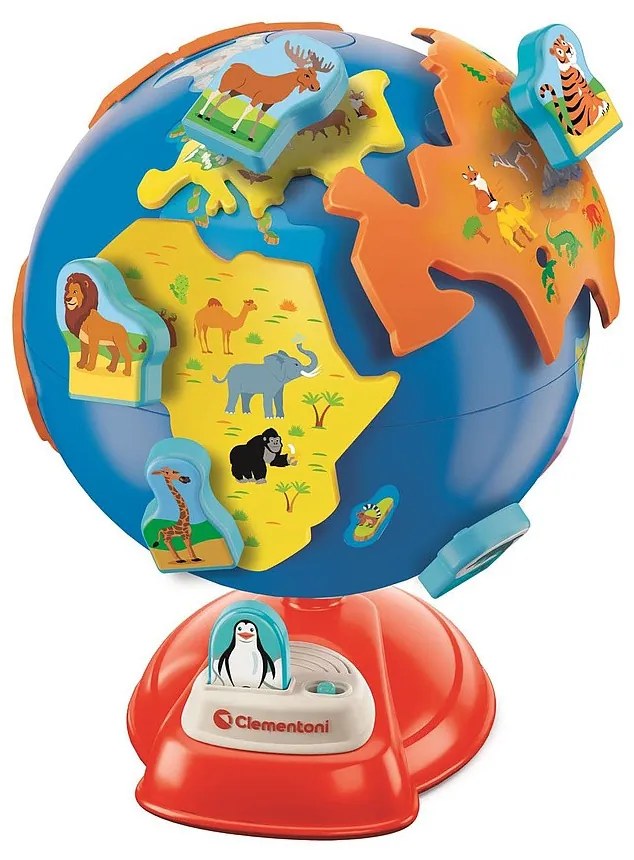 Animale Primul Meu Glob Pământesc Vorbitor Electronic Education Clementoni