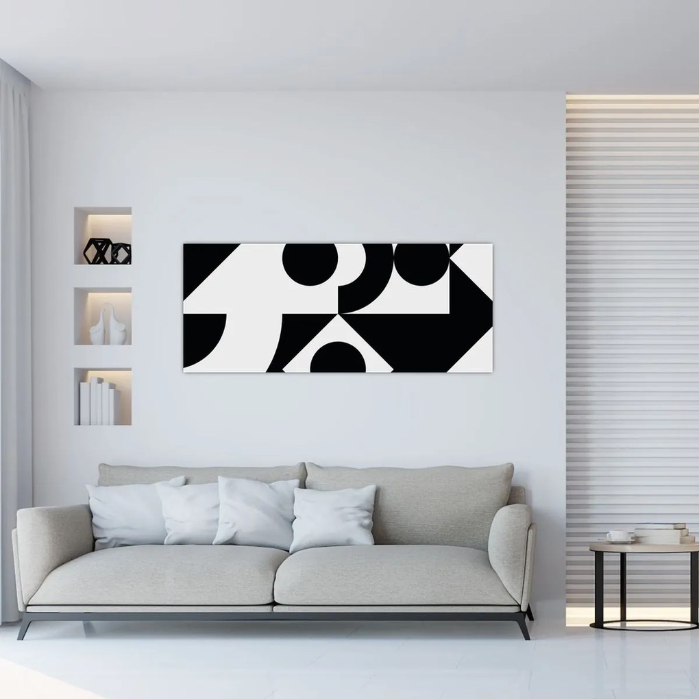 Tablou - Abstracție geometrică N⁰1 (120x50 cm)