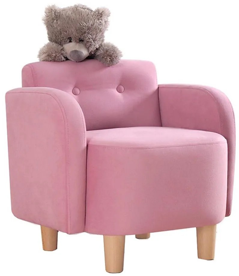 Fotoliu pentru copii DORY roz