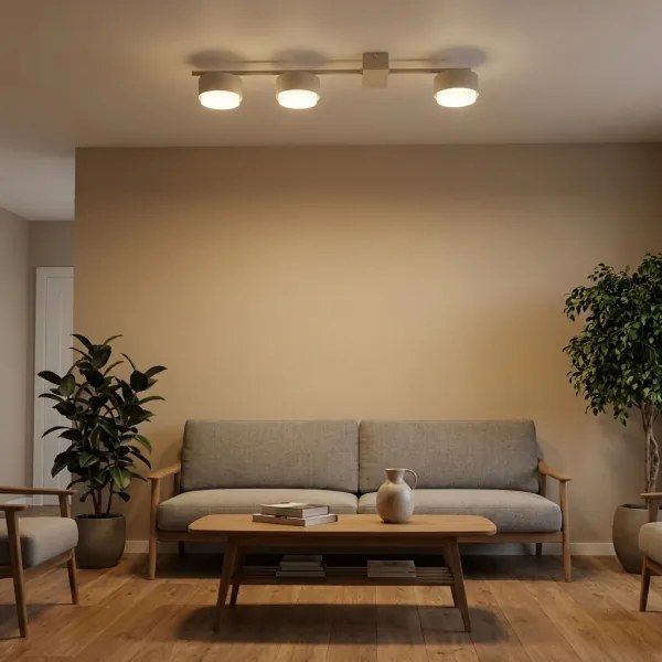 Brilagi - Spot LED RGB dimerizabil MONO 3xGX53/14W/230V Wi-Fi Tuya bej