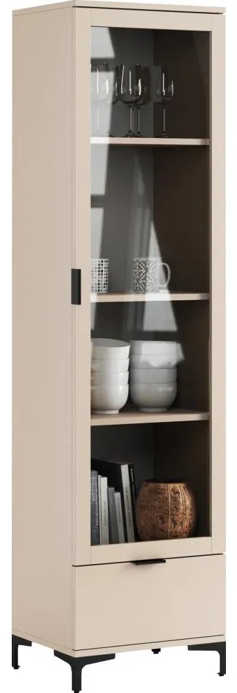 Vitrină LORA bej
