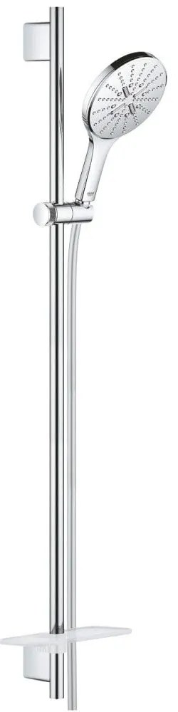 Grohe Rainshower SmartActive 150 Set dus cu bara 90 cm si savoniera, crom