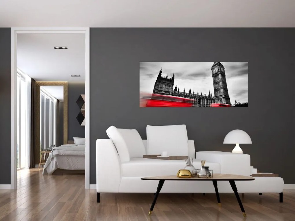 Tablou - Houses of Parliament din Londra (120x50 cm)
