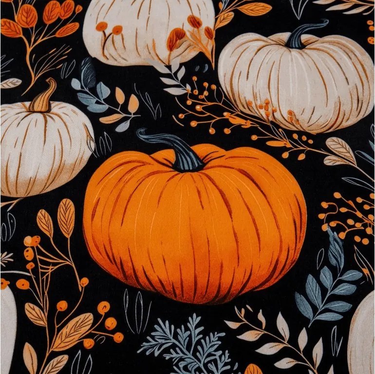 Cearsaf din microfibra MAGIC PUMPKIN colorat 180x200 cm