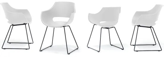 Scaun ROCKY, 1 buc., alb