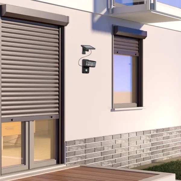 Corp de iluminat LED solar cu senzor VALPOVO LED/2,4W/3,7V IP44 Rabalux 77019