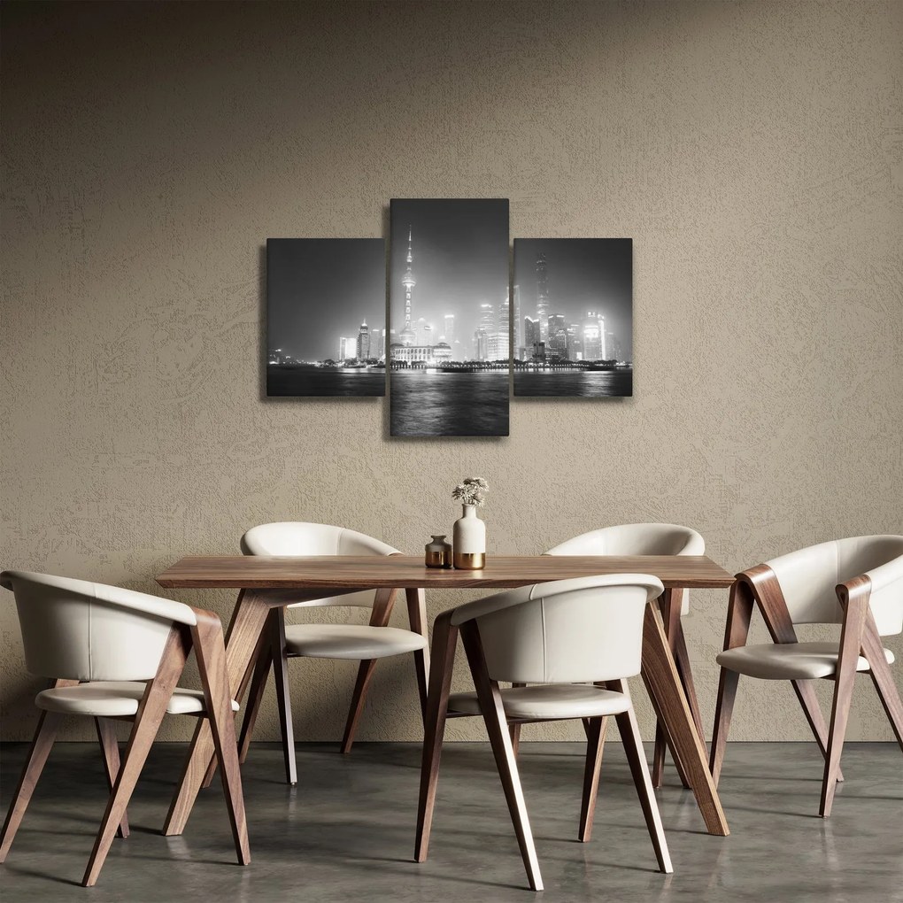 Tablou cu zgârăie nori moderene (90x60 cm)