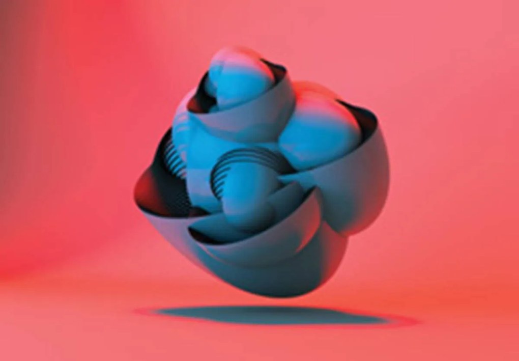 Fototapet - 3D obiect (254x184 cm)