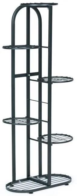 Suport înalt pentru flori cu 6 niveluri din oțel