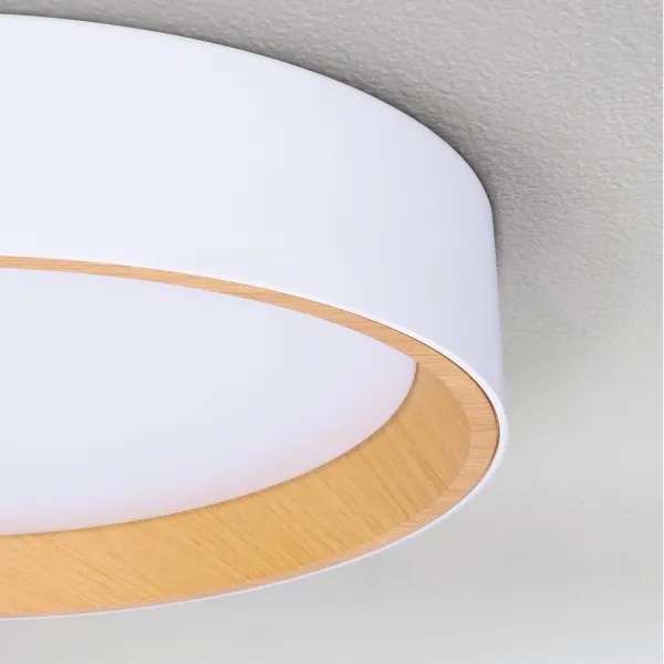 Plafonieră LED dimabilă Brilagi LARIOS LED/48W/230V 3000-6500K ø 39 cm alb + telecomandă