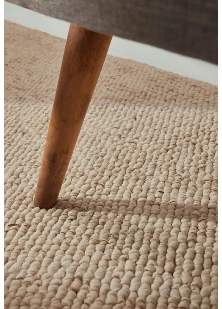 Covor tip traversă crem lavabil 80x240 cm Rocco Cream – Elle Decoration