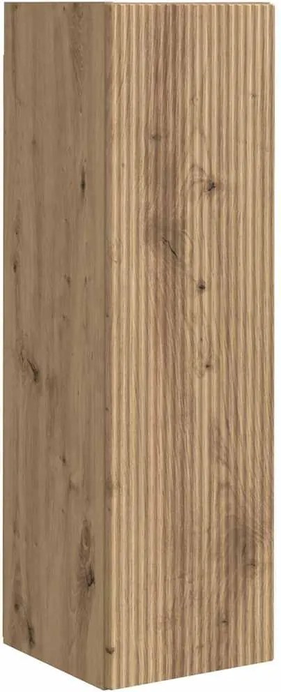 vidaXL Dulap TV de perete Pe perete Stejar artizanal 30 x 31 x 100 cm