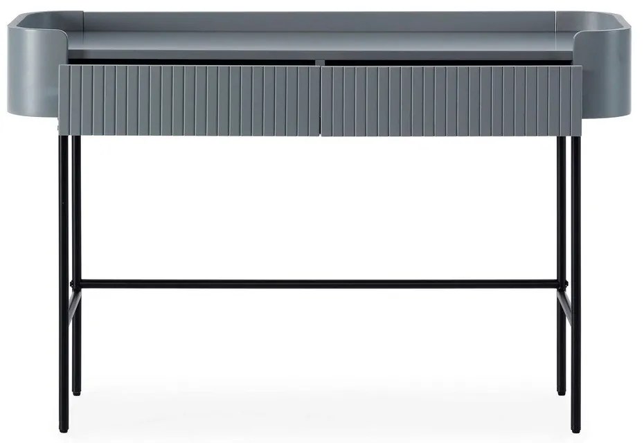 Masă consolă albastră 40x120 cm Willa – MOME