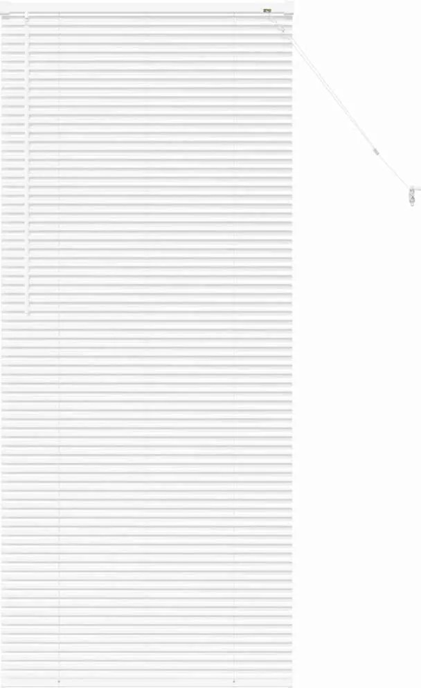 vidaXL Jaluzele venetiene Manual Alb 175 x 80 cm Aluminiu