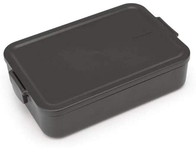 Cutie pentru alimente Brabantia Make&Take 1006287, 2 L, Inchidere etansa, Fara BPA, Gri inchis