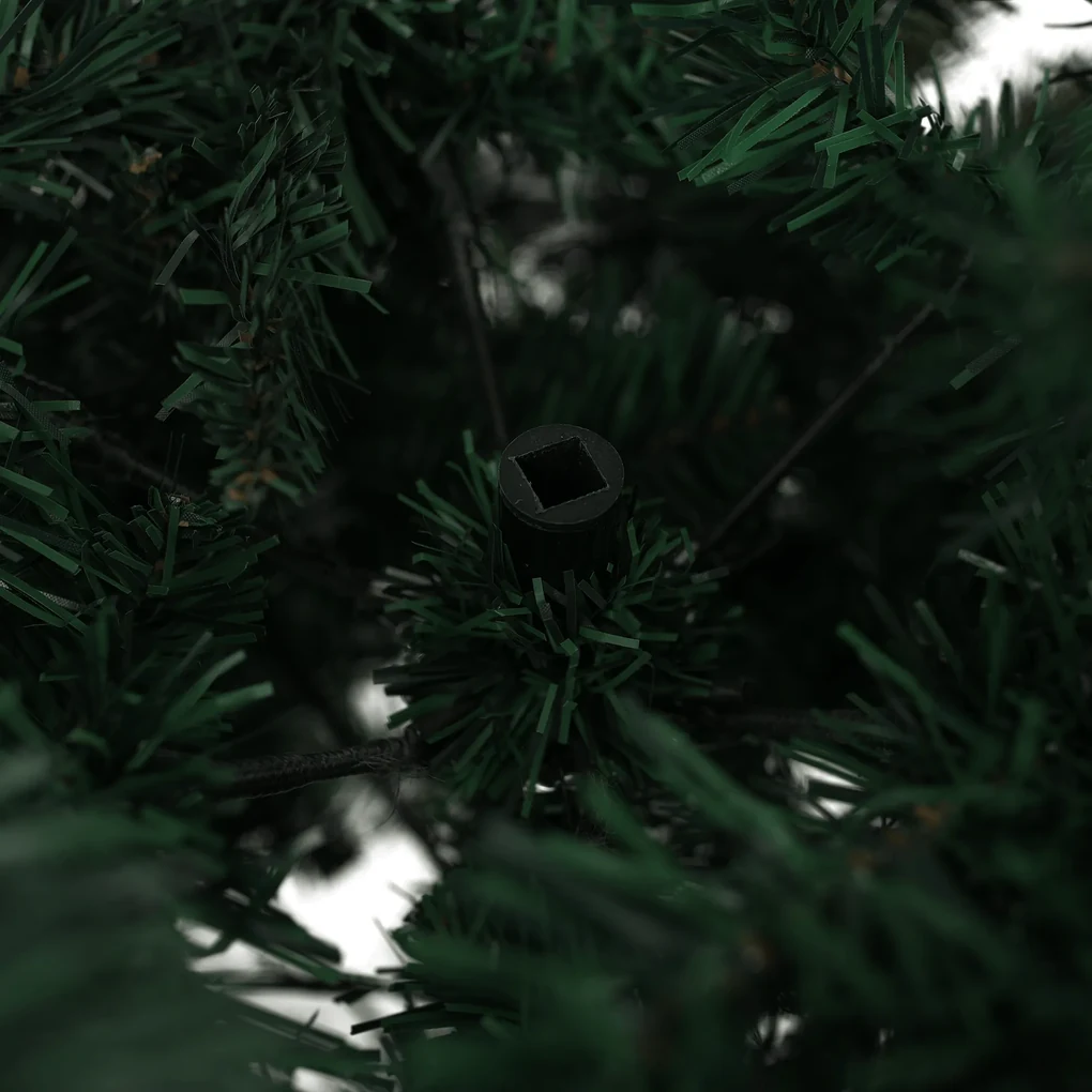 Brad de Crăciun 3D, verde, 160 cm, CHRISTMAS TIP 9