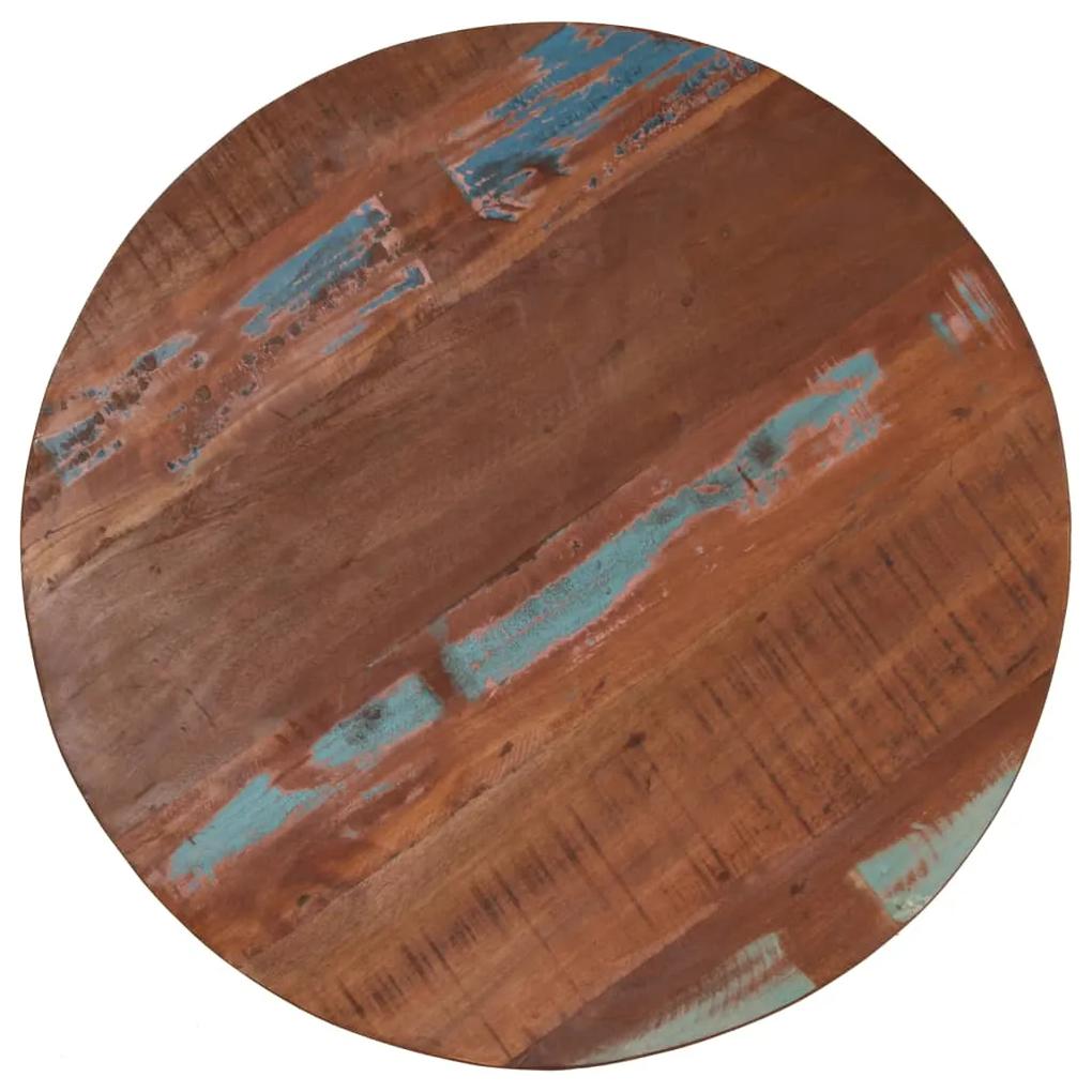Masa de bar, 75 x (76-110) cm, lemn masiv reciclat 1, 75 x (76-110) cm, Lemn masiv reciclat