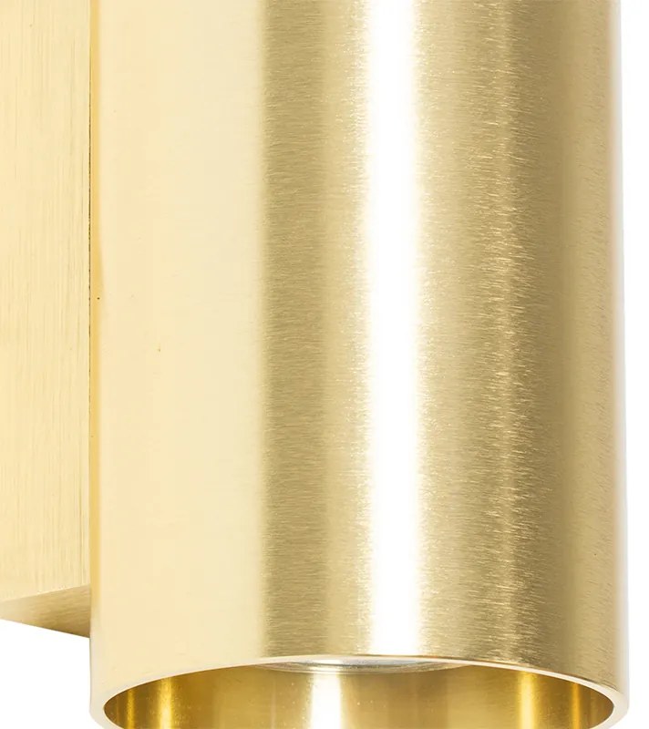 Aplică modernă aurie rotundă cu 2 lumini - Sandy