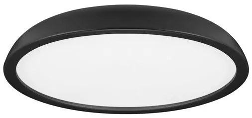 Lustra LED aplicata stil modern FELICIA negru 60cm