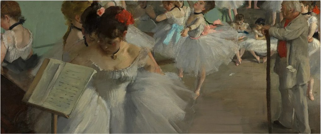 Tablou - Edgar Degas, The Dance Class, reproducere (120x50 cm)