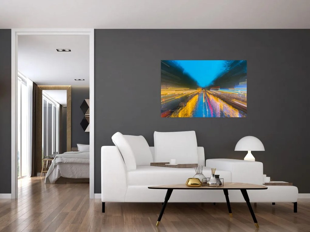 Tablou - Pictură abstractă (90x60 cm)