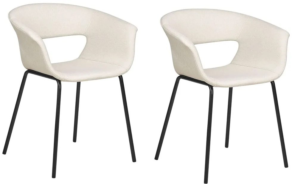 Set 2 buc scaun tip bar Ezra (bej). 1078722
