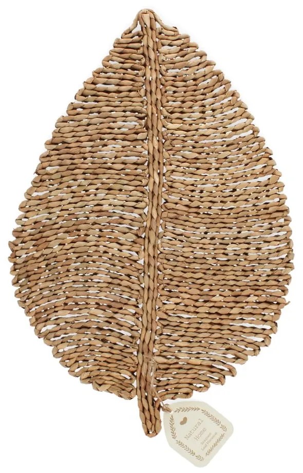 Suport pentru farfurii din iarbă-de-mare 32x49 cm Leaf – Rex London