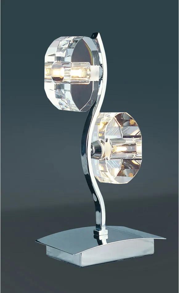 Mantra ALFA 0427 Veioze, Lampi de masă crom metal 2xG9 max. 33 W IP20