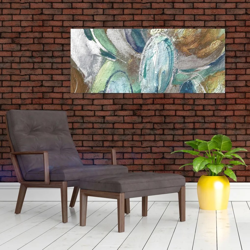 Tablou - Pictura figura abstractă (120x50 cm)