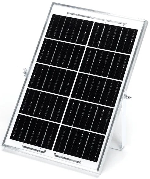 Aigostar - Lampă solară LED 2xLED/35W/12V 6000 mAh 6500K Ø 16,8 cm
