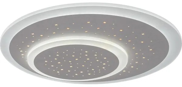 Rabalux - Plafonieră LED dimabilă, 47 W, 230 V, 3000-6000 K, cu telecomandă
