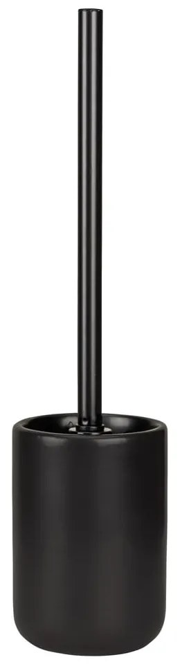 Perie de WC neagră din ceramică Olinda – Allstar
