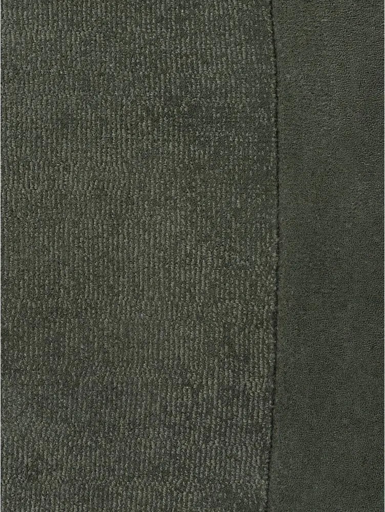 Covor verde închis țesut manual rotund din amestesc de lână ø 160 cm Kari Organic – Villeroy&Boch