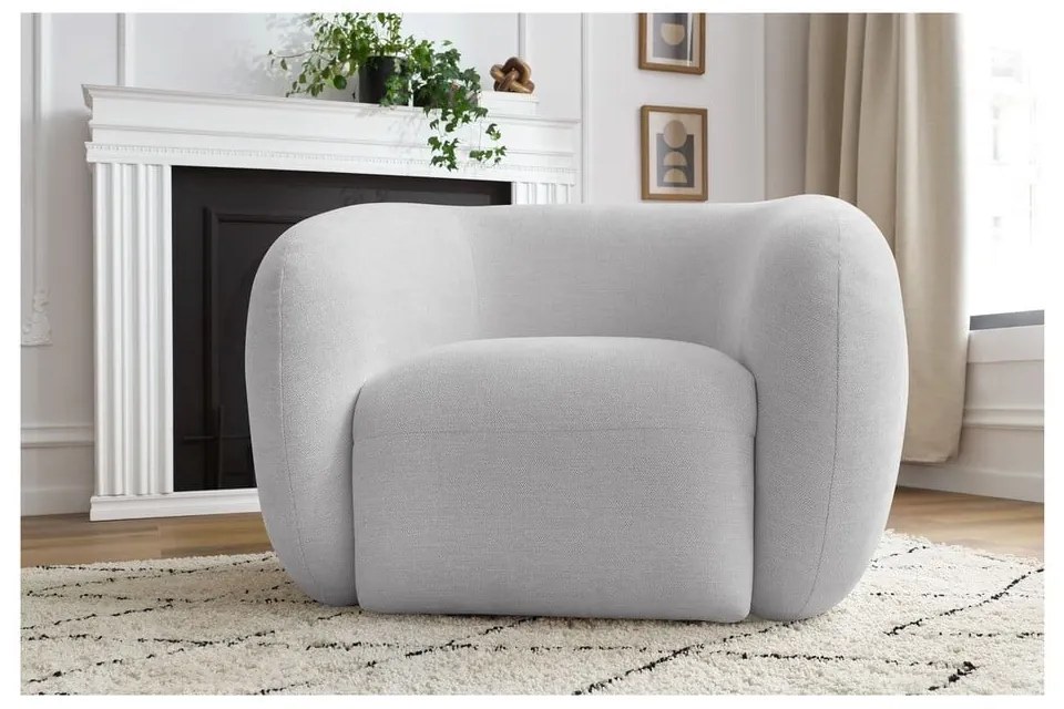 Fotoliu gri Celine – Bobochic Paris