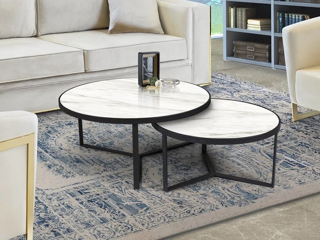 Set de 2 Masute de cafea design modern Naira