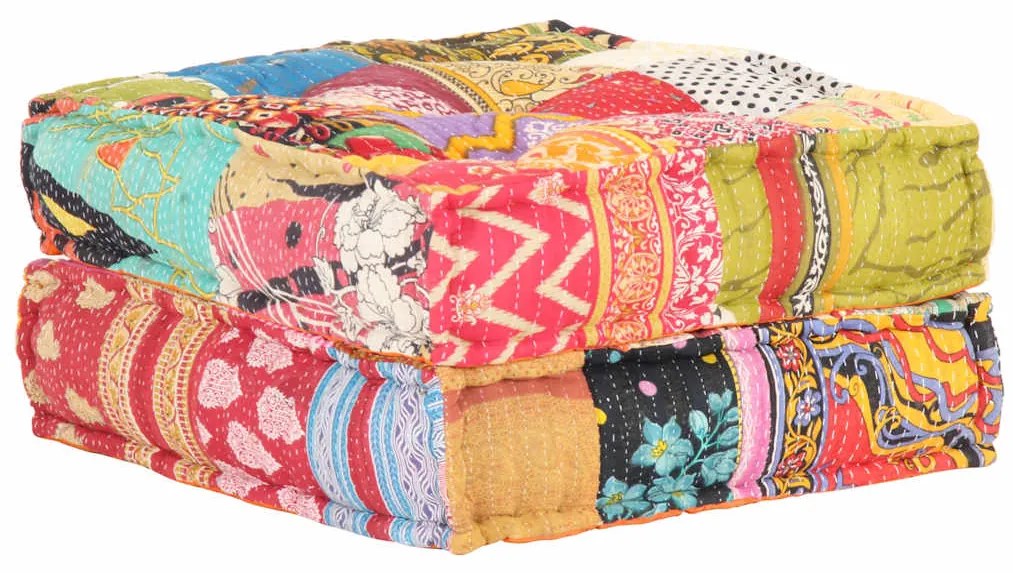 vidaXL Fotoliu puf, model petice, 60 x 70 x 36, material textil