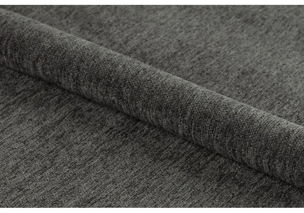 Scaun de sufragerie gri închis tapițat Bonita – Actona