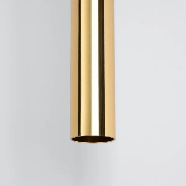 Lustră pe cablu Sollux SL.1195 PASTELO 1xG9/8W/230V auriu