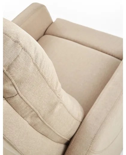 Fotoliu reglabil FELIPE, bej